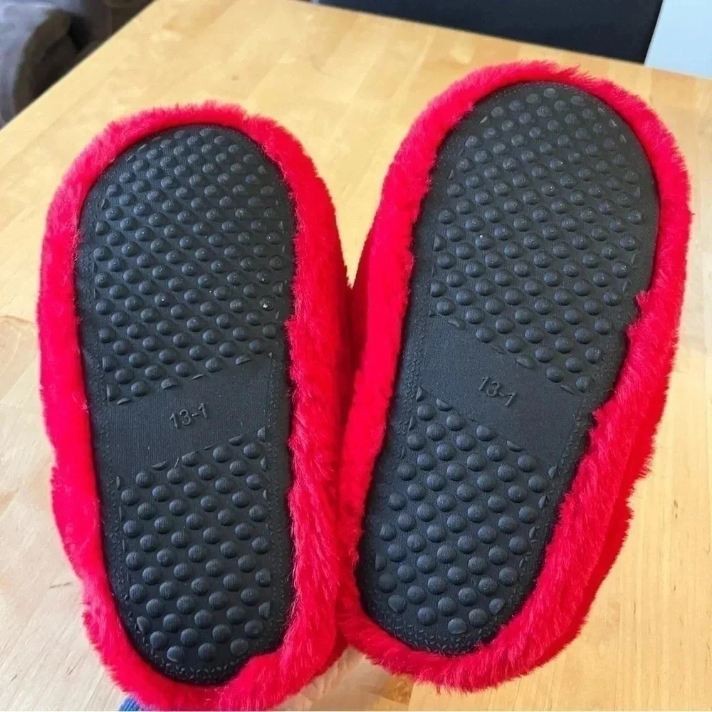 Disney's Slippers 13-1 Minnie Mouse Clog Red